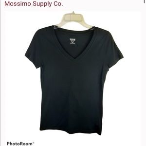 Mossimo Black V-neck T-shirt